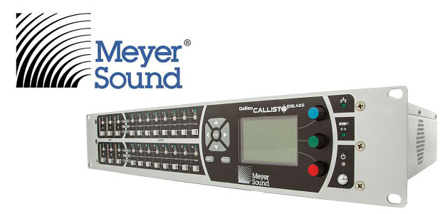 Nowość od Meyer Sound - procesor Galileo Callisto 616 AES