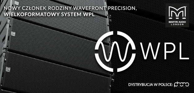 Martin Audio pokazał nowy system wielkoformatowy WPL