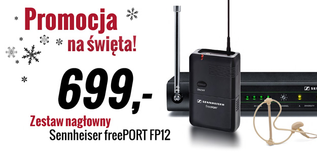 Świąteczna promocja na zestaw Sennheiser freePORT FP12