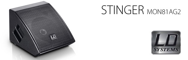 Monitory sceniczne LD Systems MON 81 A G2