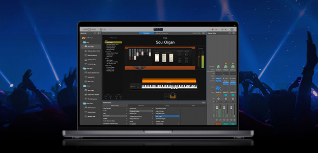 Apple aktualizuje aplikacje Logic Pro, MainStage i GarageBand