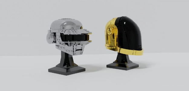 Kaski Daft Punk z... klocków LEGO!