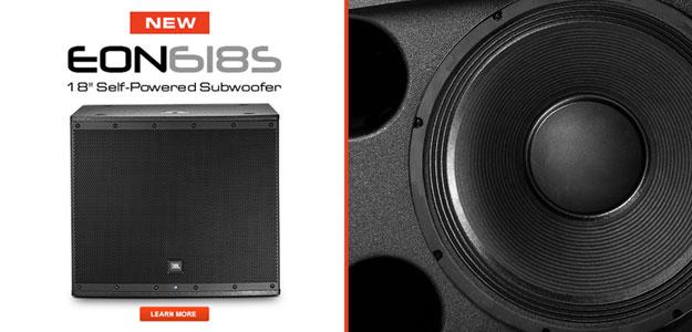 EON618S i EON208P - JBL rozszerza serię EON 600 o dwa nowe modele