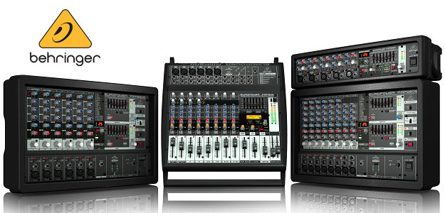 Behringer: nowa seria power mikserów PMP