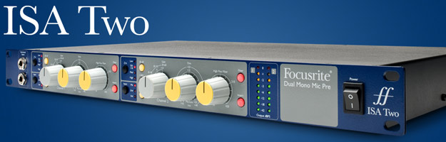 MESSE2012: Focusrite ISA Two - nowy przedwzmacniacz mikrofonowy