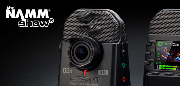 NAMM'19: Nagrywaj koncerty z kompaktową kamerą ZOOM Q2n-4K