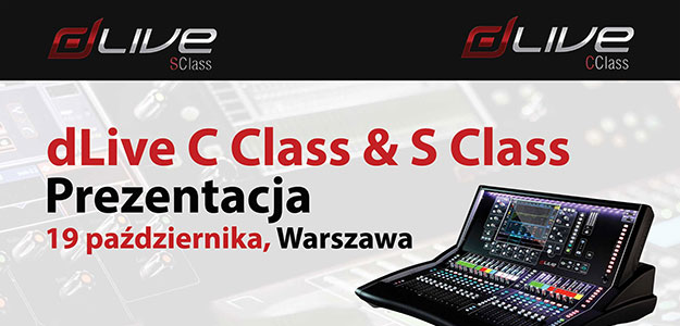 PREZENTACJA: Allen &amp; Heath dLive C Class &amp; S Class 