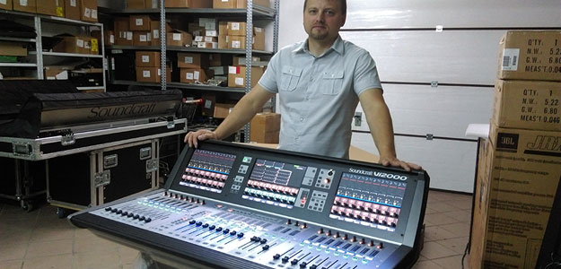 Soundcraft Vi2000 nową konsoletą w firmie Asco Stage