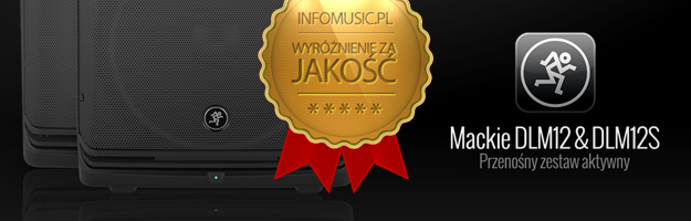 Test aktywnych głośników Mackie DLM w Infomusic.pl