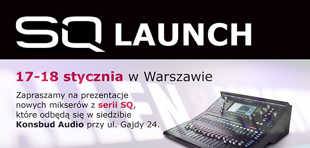 PREZENTACJA: Poznaj możliwości nowych mikserów SQ Allen &amp; Heath