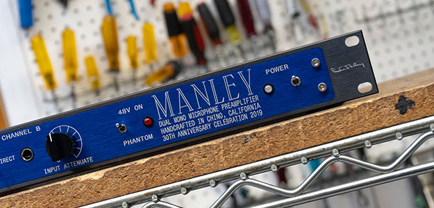 Limitowany preamp od Manley na 30-lecie firmy