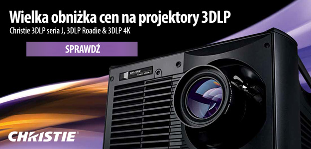 Promocja: Kup projektor Christie 3DLP w dobrej cenie