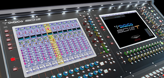 DiGiCo wprowadza nowe oprogramowanie dla teatrów i rynku live SD12T (PLASA Show)
