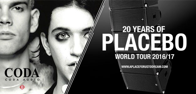 System CODA Audio AiRAY na koncercie Placebo na warszawskim Torwarze