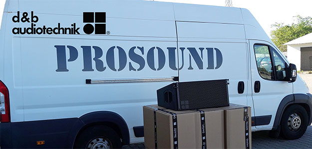 PROSOUND będzie nagłaśniał systemami V d&amp;b audiotechnik