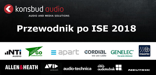 Konsbud Audio zaprasza na targi ISE 2018 w Amsterdamie