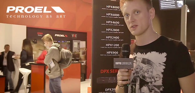 Proel DPX - Nowa seria ultra lekkich końcówek mocy [Video]