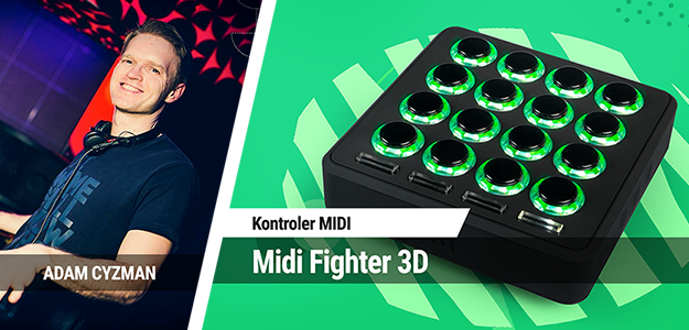 Kontroler Midi Fighter 3D