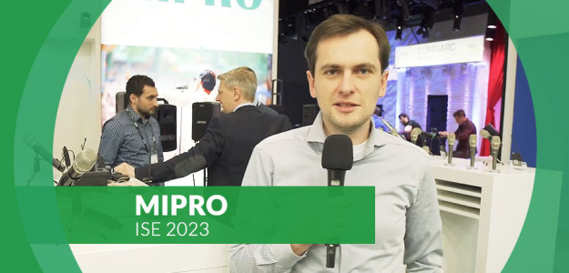 Mnóstwo ciekawych rozwiązań pro audio od MIPRO na ISE 2023