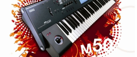 Nowy, mocny zawodnik - Korg M50