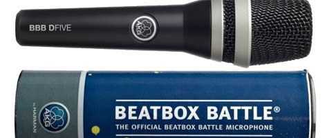 AKG BBB Dfive &#8211; mikrofon przeznaczony do beatboxu