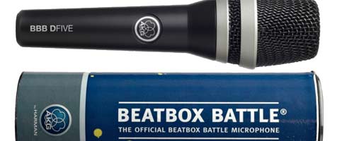 AKG BBB Dfive &amp;#8211; mikrofon przeznaczony do beatboxu