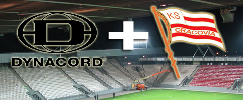 Nagłośnienie Dynacord na stadionie Cracovii!