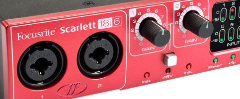 Focusrite Scarlett &amp;#8211; nowa seria interfejsów