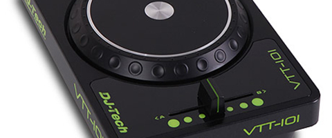 Kieszonkowa scratch maszyna - DJ Tech VTT-101