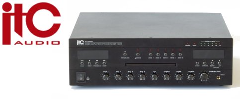 TI-120CT Centrala nagłośnienia 5 strefowa 120W