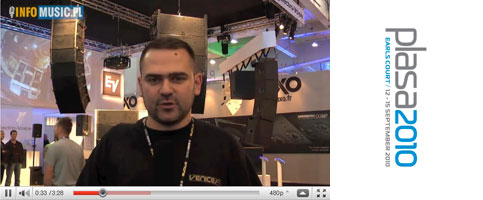 PLASA2010: stoisko Electro-Voice