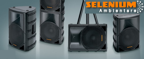 Aktywny zestaw SELENIUM SPM 1202 + statywy w SUPER CENIE!!!