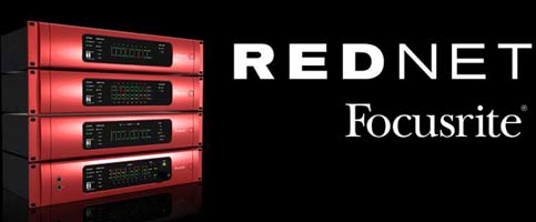 Focusrite REDNET - 128 in/128 out, do 192kHZ