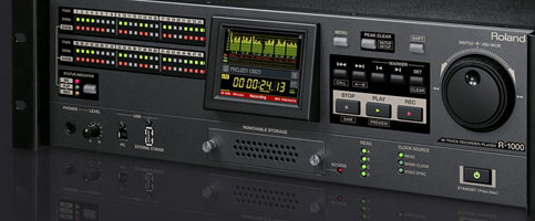 MESSE11: R-1000 48-ścieżkowy rejestrator/odtwarzacz