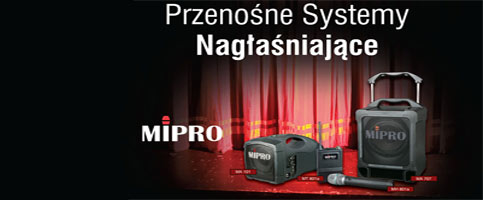 Przenośne systemy nagłaśniające Mipro