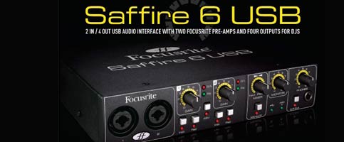 Focusrite Saffire 6 USB - NOWOŚĆ