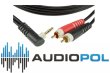 Klotz AY7 A0100 kabel mini TRS kątowy / 2xRCA 1m AY7A0100 - zdjęcie 1
