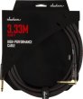 Jackson 2991093002 Kabel instrument 10,93' BLK/RED - zdjęcie 1