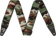Fender 0990685100 Weighless Camo Woodland pasek - zdjęcie 1
