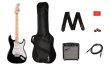 Squier Sonic Stratocaster Pack MN BLK Frontman 10G - zdjęcie 1