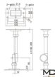 Yamaha BWS 50 260 - para uchwytów kolumnowych do zawieszenia kolumny na ścianie - zdjęcie 2