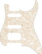 Fender 0991338000 Pickguard Strat Aged WH Moto HSS - zdjęcie 1