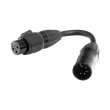 DMX Przejsciowka 3 F pin na 5 pin M adapter IP65 - zdjęcie 1