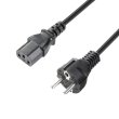 Adam Hall K4 PKD 0100 Kabel zasilający 1m - zdjęcie 1