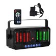 LIGHT4ME DERBY MIX STROBO LASER multiefekt disco LED - zdjęcie 1
