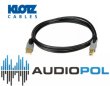 KLOTZ HiEnd Przewód Kabel USB 2.0 A-B do audio USB-AB1 1,5m - zdjęcie 1