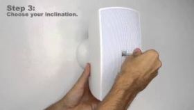 AUDAC Ateo 4 2-way speaker with Clevermount
