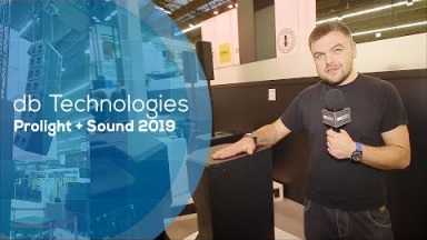 dB Technologies w tzw. dopuszczalnym budżecie (Prolight+Sound 2019)