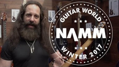 NAMM 2017 - Ernie Ball Music Man -  John Petrucci  Monarchy, JP15, and NOMAC Majesty Limited Edition