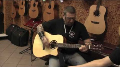 Gitary akustyczne Dowina - Wizyta w sklepie ADA Music w Warszawie